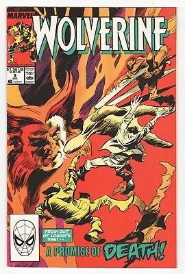 Wolverine #9 - MATT WAGNER Pinup - Peter David - GENE COLAN Cover Art FN/VF 7.0 • $2.52