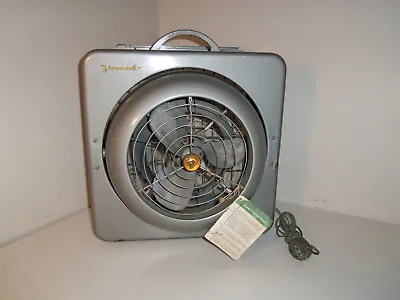 RARE VINTAGE Vornado B30CF-1 Turnabout Box Window Fan 3-Speed Turbine Art Deco • $399.99