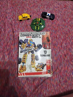 New Bumblebee Lego Transformers And Pre-Owned Mini Transformers Spaceship Copcar • $44.68