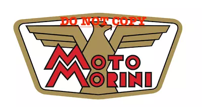 2x Stickers Moto Morini (60s) • $14.88
