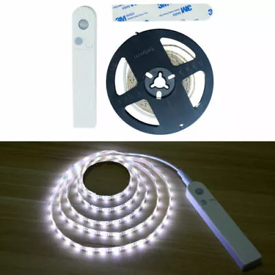 PIR Motion Sensor LED Strip Light 1M 2M 3M Battery Powered String Night Lights M • $6.77