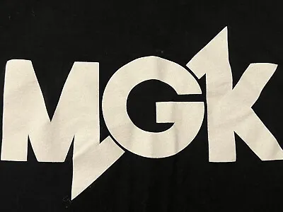 $27.99 • Buy Machine Gun Kelly MGK Initials Only Logo Rap Rock Shirt Medium NWOT Megan Fox’s