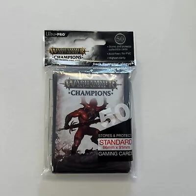 Warhammer: Age Of Sigmar - Champions Chaos Deck Protector Sleeves - Ultra Pro • £12.99