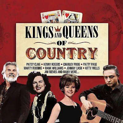 Kings And Queens Of Country CD NEW & SEALED Country & Western /Country Pop Hits • £4.99