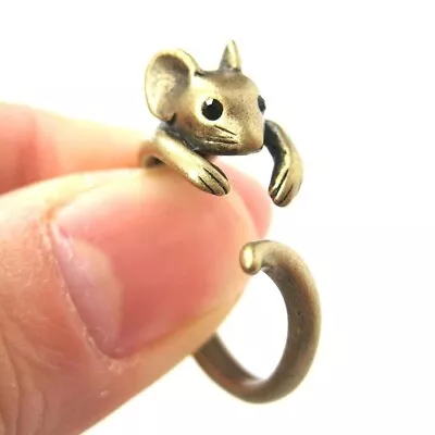 Adorable Mouse Ring Adjustable To Fit Finger • $8.99