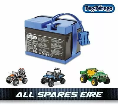£99.95 • Buy Genuine Peg Perego 12 Volt 12ah Replacement Battery John Deere Gator & More