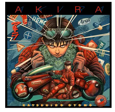 Akira Katsuhiro Otomo Back To AD 2019 Anime Movie Poster Print Art 20x20 Mondo • $139.99