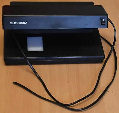 Busicom Money Detector - Fake Note Detector - MD-1982V - PARTS/REPAIR ONLY • £10