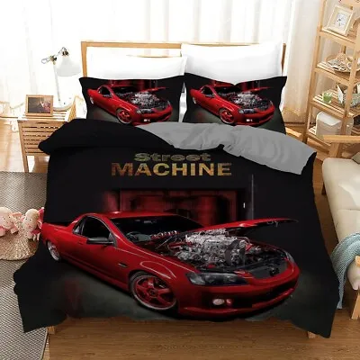 Holden UTE Car Quilt/Duvet/Doona Cover Set Single Double Queen Size • $48.80