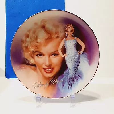 Marilyn Monroe  Dazzling Dreamgirl  Bradford Exchange 8 1/4  Collector Plate • $14.95