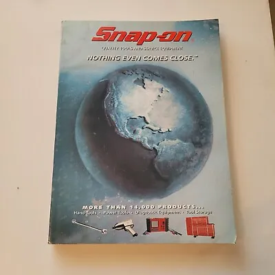 Vtg 1997 Snap-on Tools Catalog Shop Equipment And Hand Tools Book Illustrated • $17