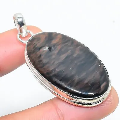 $3.99 • Buy Obsidian Eye Gemstone Handmade Gift Jewelry Pendant 1.77  V955