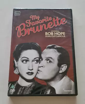 My Favorite Brunette DVD 1947 Bob Hope Dorothy Lamour - Region 0 - NEW & Sealed • £5.99