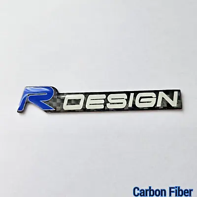 Volvo R Design Replacement Grille Badge Stickers C30 S40 V50 S60 XC60 C70 XC90 • $18.66