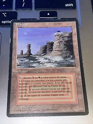 Plateau X1 Mtg FBB Revised French Black Border Mp • $470