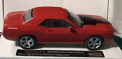 New-Ray SS-48257A 1:43 Die-Cast City Cruiser 2006 Red Dodge Challenger Concept • $11.04