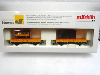 Marklin Sonderserie NR Set 2 Stumpp Freight Car Set MIB B16 • $49.99