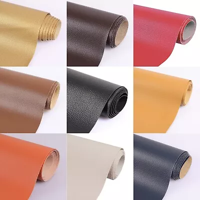 Marine Vinyl Fabric Faux Leather Boat Auto Furniture Upholstery Repair 54  Wide • $9.99