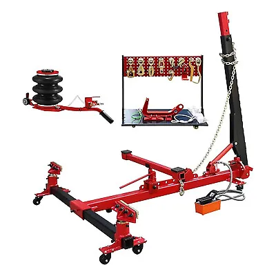 VEVOR Auto Body Frame Puller Straightener With Clamps Airbag Jack Hydraulic Pump • $1506.99