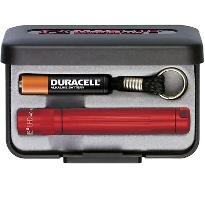 Maglite Solitaire J3A032 Red 1X AAA LED 47 Lumen Keychain Flashlight • $23.37