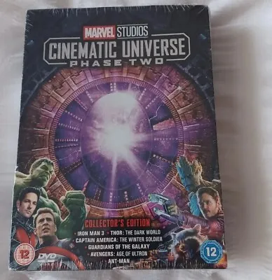 £15 • Buy Marvel Studios Cinematic Universe Phase 2  DVD Boxset Brand New & Sealed