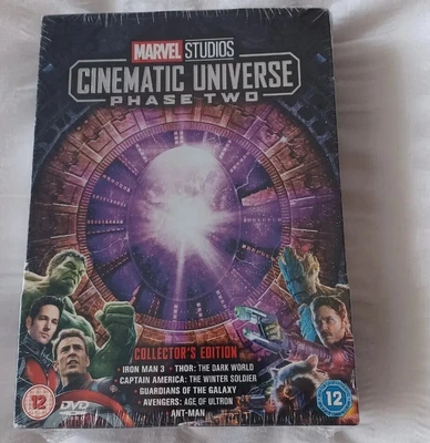 £15 • Buy Marvel Studios Cinematic Universe Phase 2  DVD Boxset Brand New & Sealed