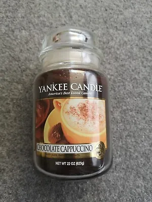 Yankee Candles Chocolate Cappuccino Large Jar NEW • £55