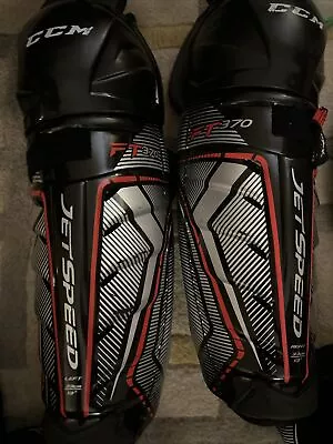 Ccm Hockey Shin Pads Junior 13” 33cm • $25