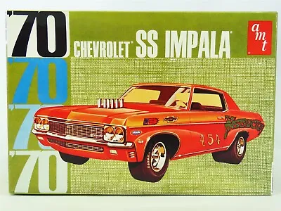 1:25 Scale AMT Ertl Model Car Kit #6172 '70 Chevrolet SS Impala  • $59.95