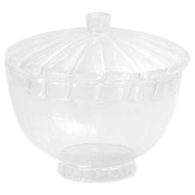 £11.80 • Buy 1pc Candy Buffet Display Glass Sugar Canister Clear Candy Jars Glass Apothecary 