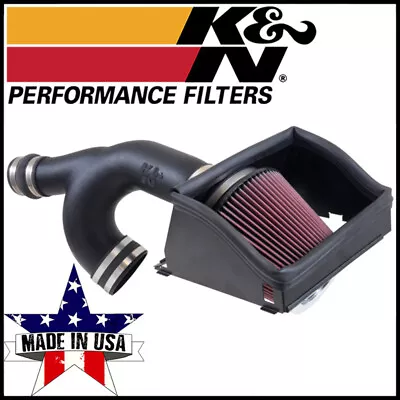 K&N AirCharger Cold Air Intake System Kit Fits 2015-2023 Ford F-150 2.7L V6 • $324.99