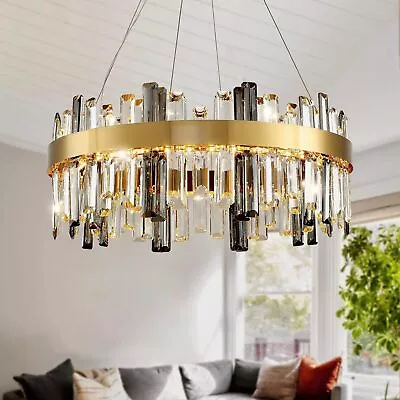 K9 Chandelier Crystal LightModern For Living Room Crystal Raindrop Chandelier • £235.99