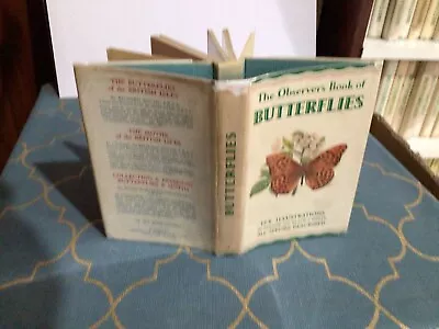 Observers Book Of Butterflies 1954 3.4 • £19.99