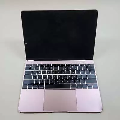 Broken 2016 Apple MacBook 12  M5 2.0GHz 8GB RAM 256GB SSD A1534 • $69.99