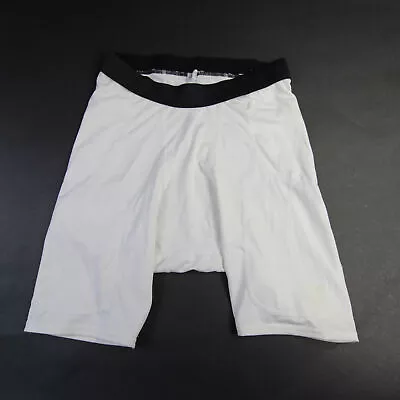 NFL Compression Shorts Men's White Used • $13.99
