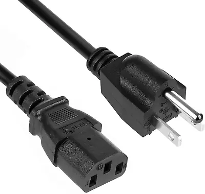 3 Prong Power Cord Replacement For Vizio TV Vizio VX32L VW32L VX37L VW26L VA6 • $16.99