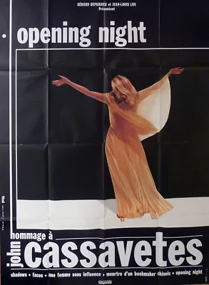 Opening Night - Cassavetes / Rowlands / Gazzara - Reissue Large Movie Poster • $189.99