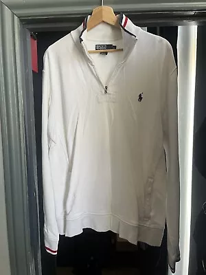 Polo Ralph Lauren Zip Neck Sweater Top • £39