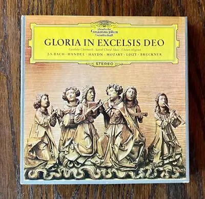 Gloria In Excelsis Deo Bach Mozart Liszt DGG DGC 6491 Reel To Reel 7.5 IPS EX • $45