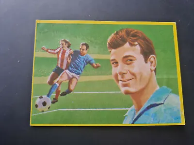 FOOTBALL 1982 DANONE Spanish Trade Card #32 Just FONTAINE France Nice Soccer • £7