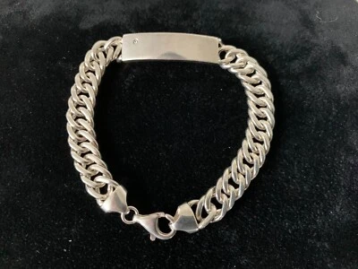 Kit Heath 925 Silver & Diamond Identity Bracelet - New - Free Uk Postage! • £85
