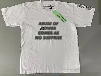 2017 Virgil Abloh X Jenny Holzer Tee T-shirt M Medium - White  • $49.90