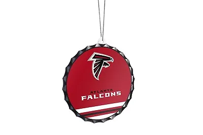 Atlanta Falcons Metal Bottle Cap Christmas Tree Holiday Ornament Team Logo • $6.26