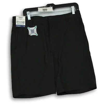 NWT Men's Izod Black Golf Chino Shorts Size 34 • $9.99