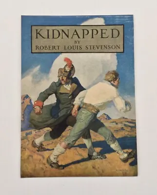 N. C. Wyeth KIDNAPPED Cover Illustration ~ Vintage Art Print • $9.25