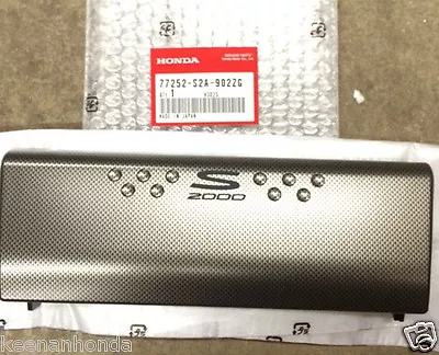 Genuine OEM Honda S2000 CR Carbon Fiber Radio Trim Cover  77252-S2A-902ZG • $61.95