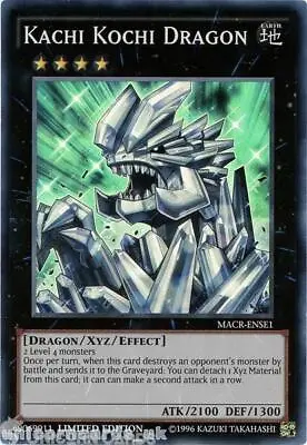 MACR-ENSE1 Kachi Kochi Dragon Super Rare Limited Edition Mint YuGiOh Card!  • $1.25