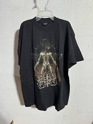 Vintage 2004 Marduk Eat His Body Drink His Blood T Shirt XL Black Metal Mayhem • $59.99