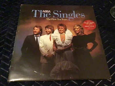 ABBAThe Singles The First Ten Years 2 X Vinyl Compilation LP • £12