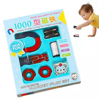 Magnet Play Set Magnetic Magnet Game Play Set Kids Science Educational Toy • $8.82